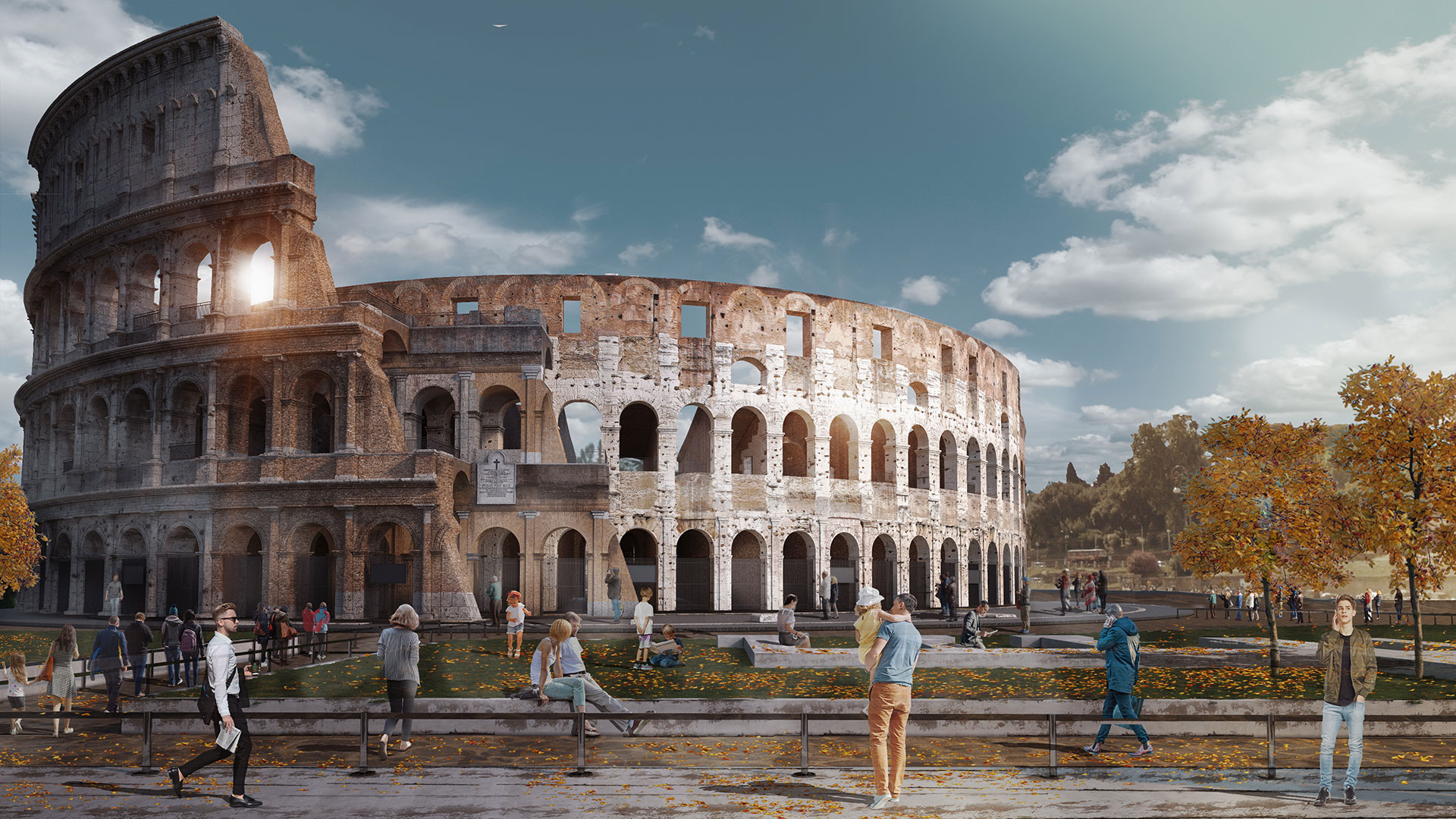 Private: Colosseum Square, Rome